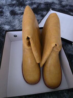 VBDB Banana Knee High Boots For Women